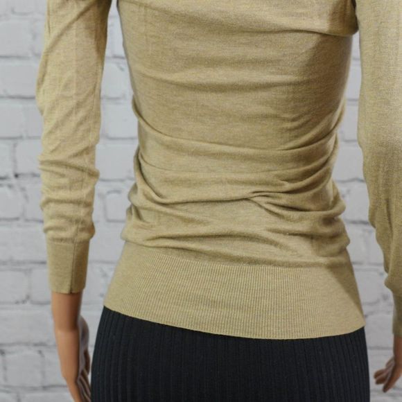 H&M taupe knit cowl neck sweater - Picture 6 of 7